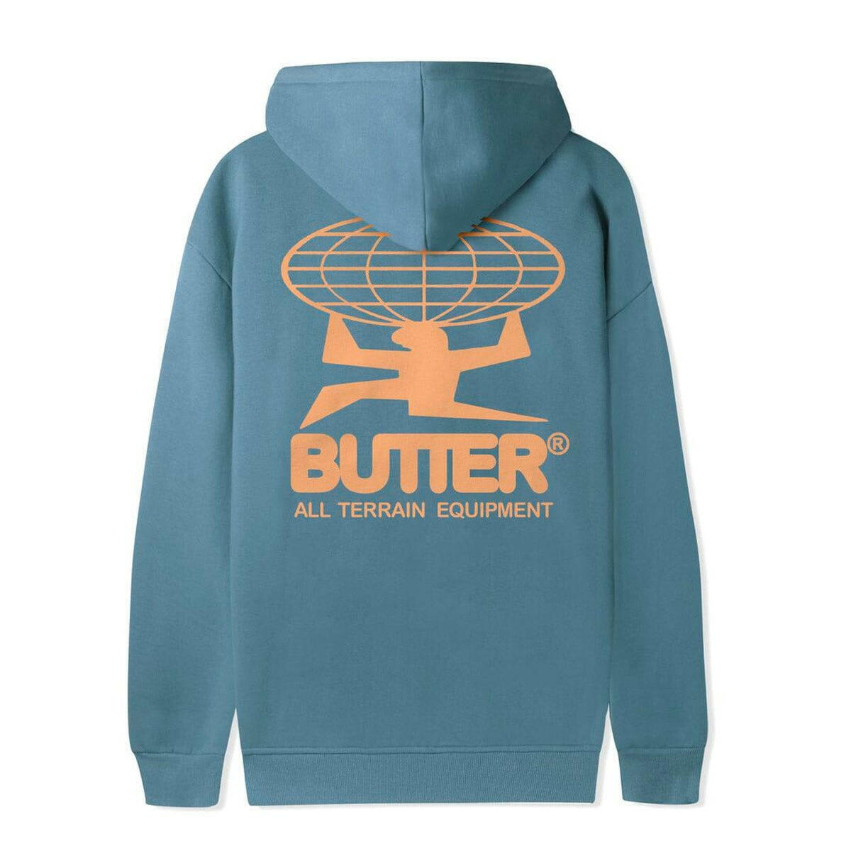 Butter Goods - All Terrain Hoodie Slate Blue.