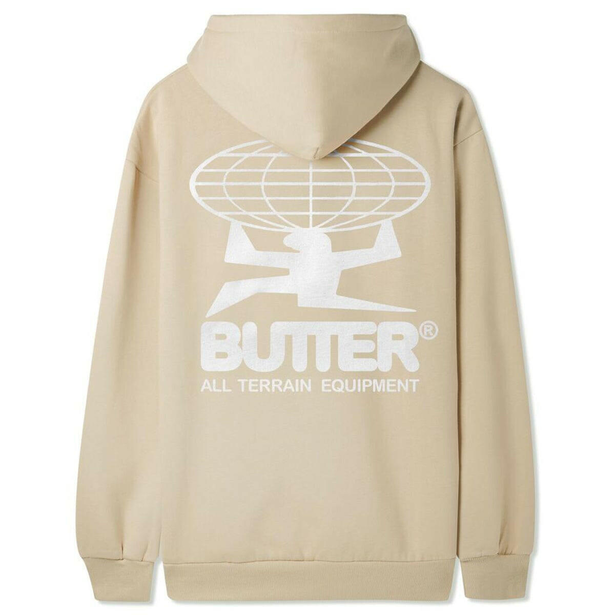 Butter Goods - All Terrain Hoodie Washed Tan.