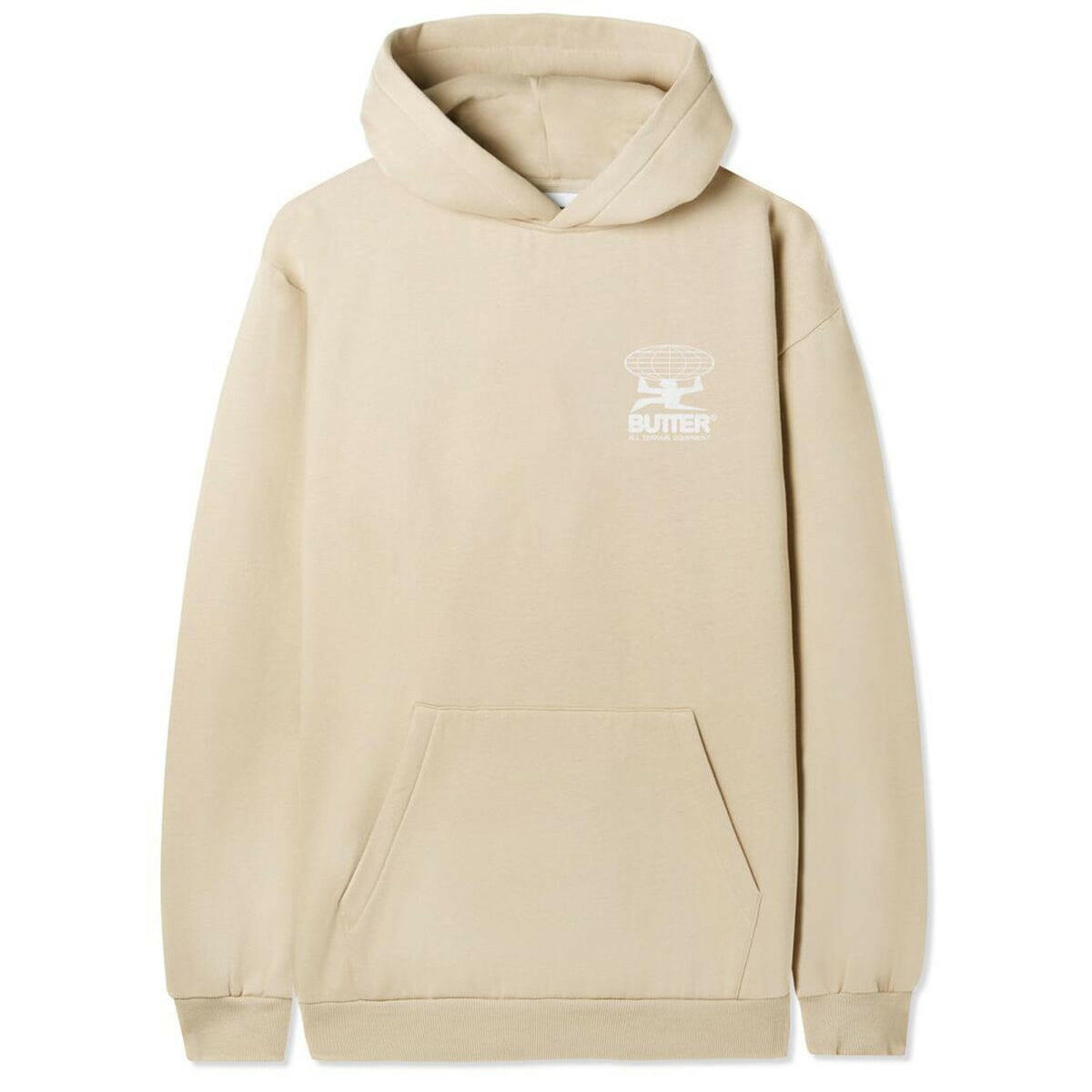 Butter Goods - All Terrain Hoodie Washed Tan.