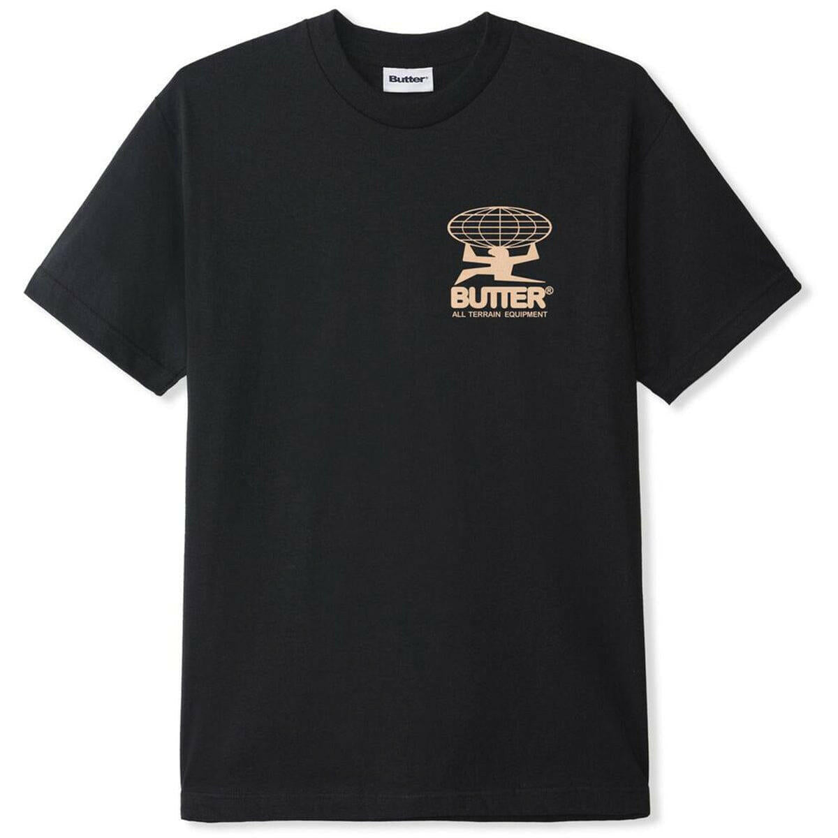 Butter Goods - All Terrain Tee Black.