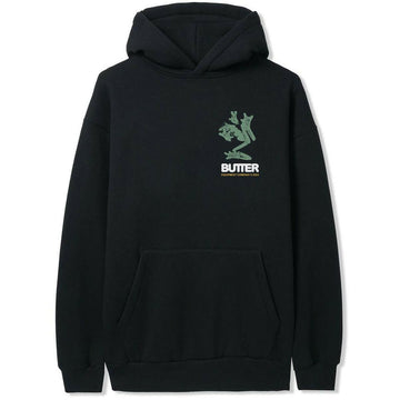 Butter Goods - Amphibian Hoodie Black.