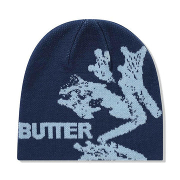 Butter Goods - Amphibian Skull Beanie Navy.