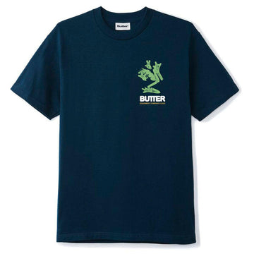 Butter Goods - Amphibian Tee Navy.