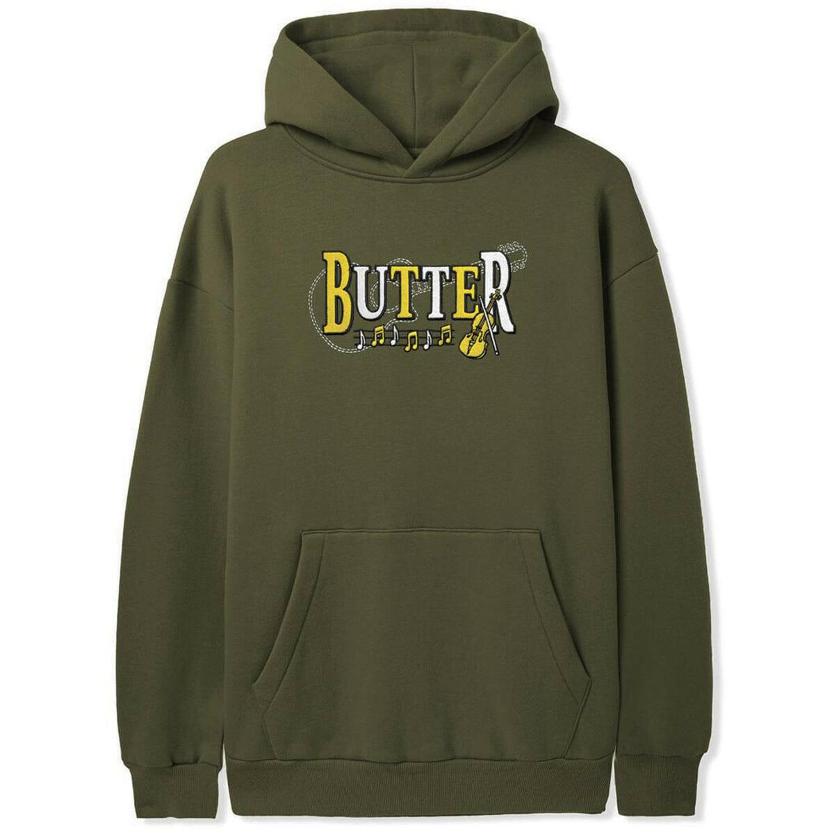 Butter Goods - Arrangement Hoodie Army.