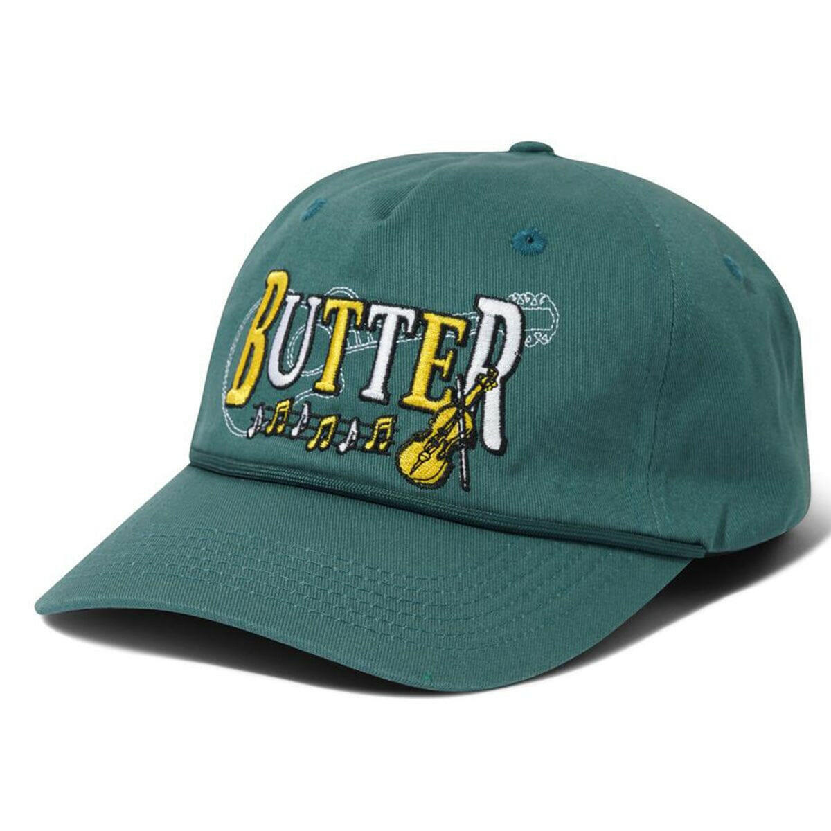 Butter Goods - Arrangement Pinch Front Cap Dark Teal.