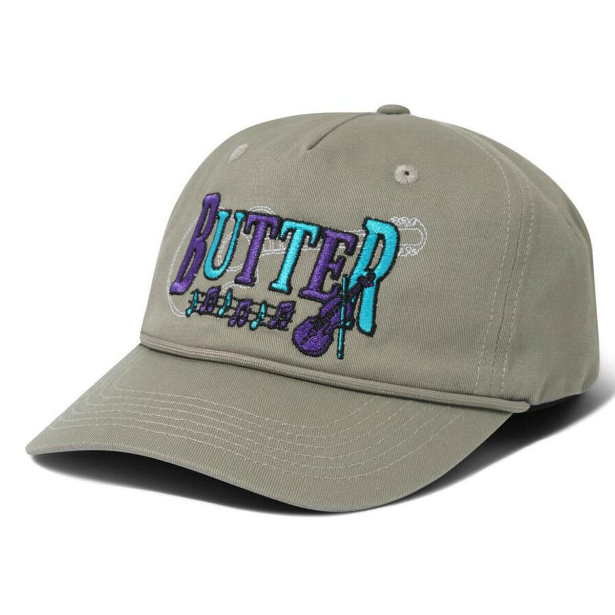 Butter Goods - Arrangement Pinch Front Cap Grey.