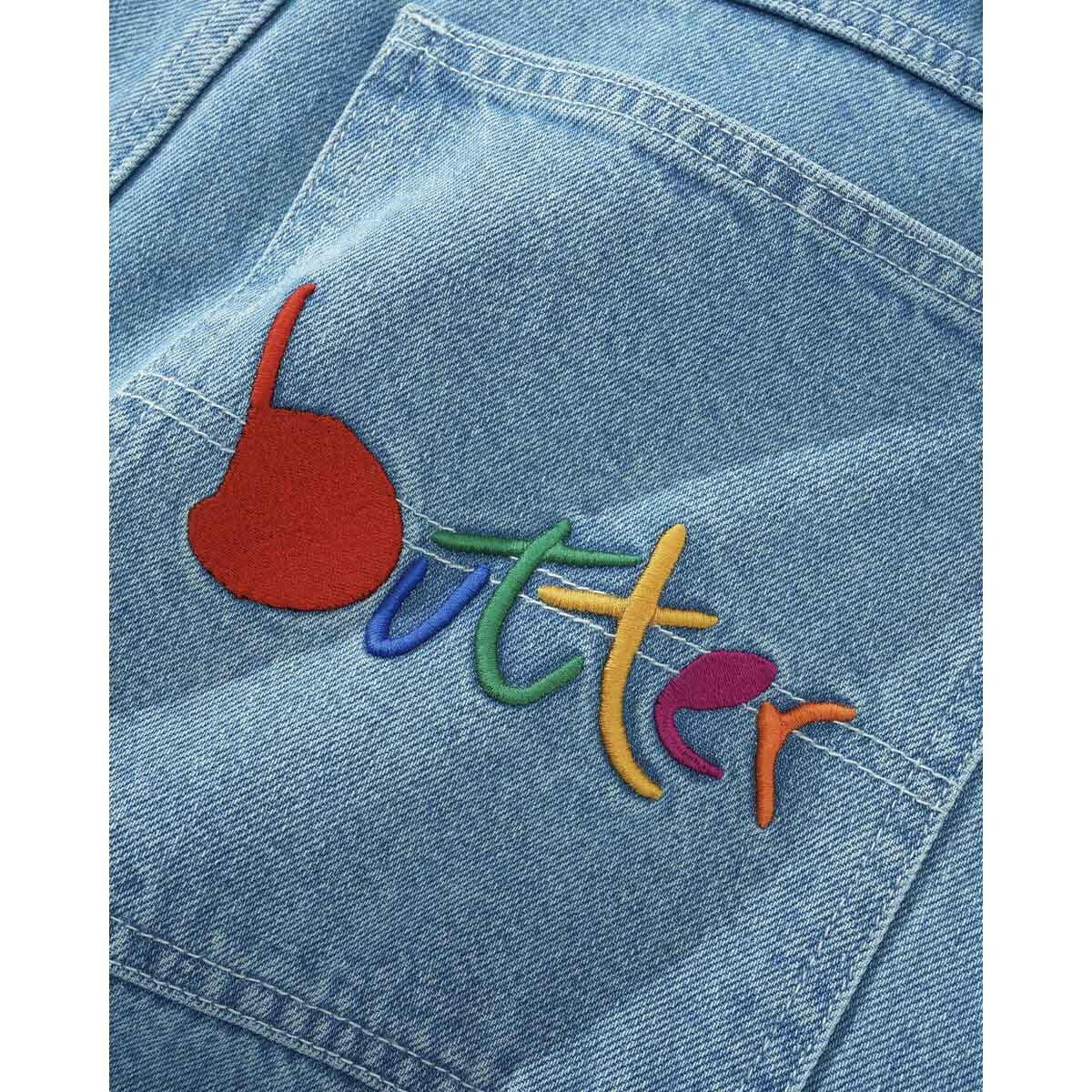 Butter Goods - Art Denim Jeans Mid Blue.