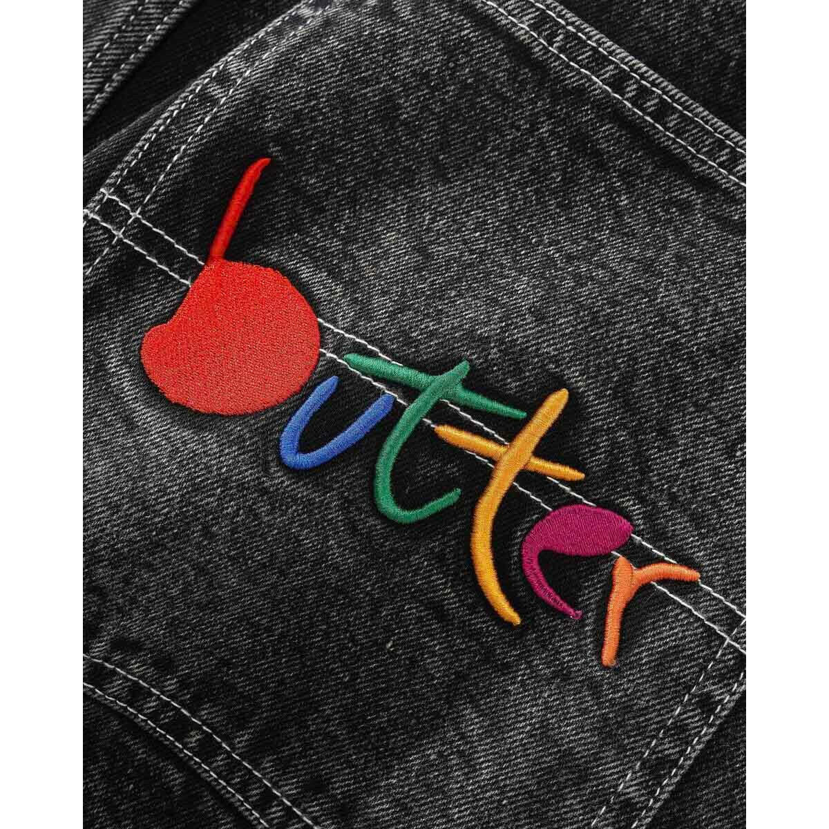 Butter Goods - Art Denim Jeans Washed Black.