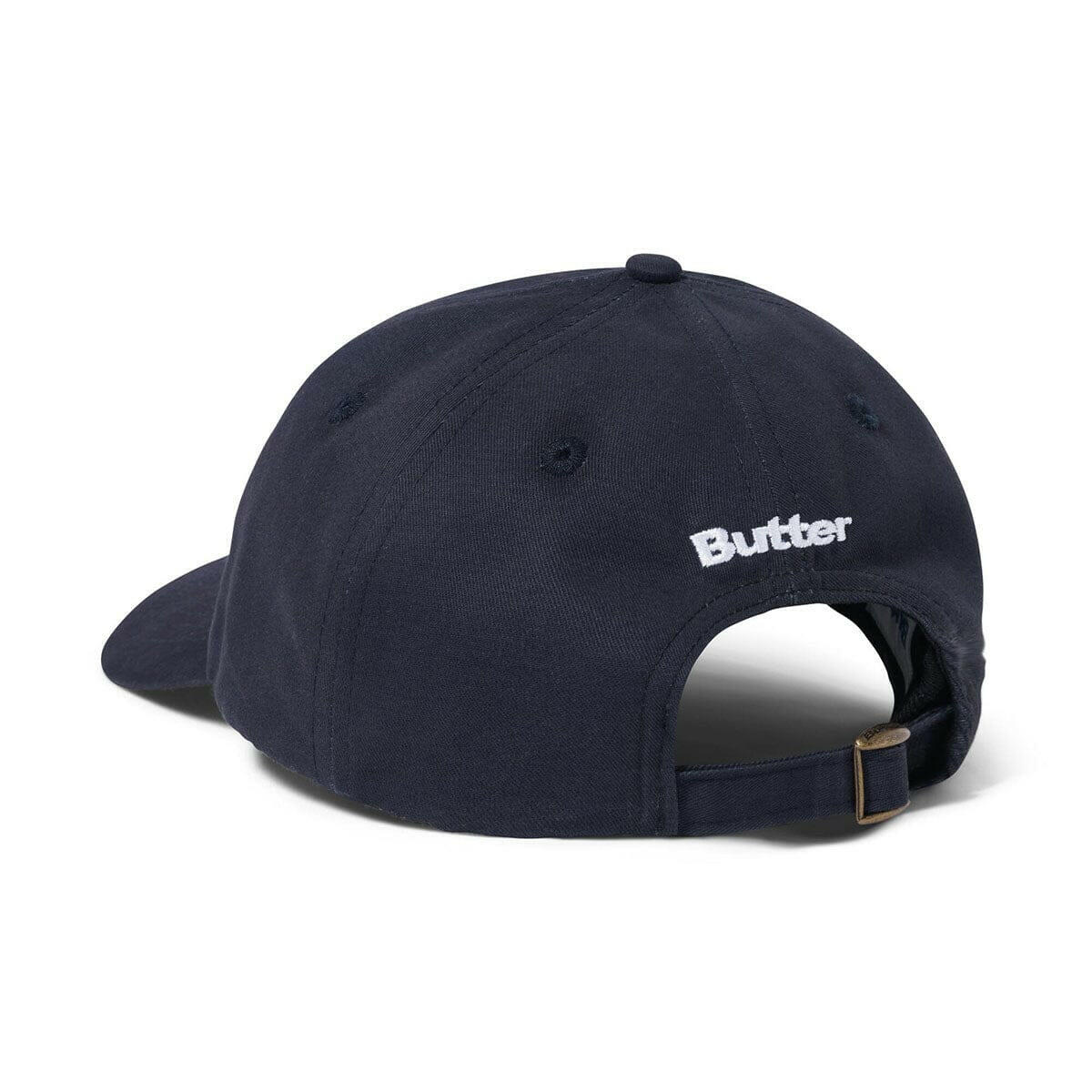 Butter Goods - B Logo 6 Panel Cap Navy.