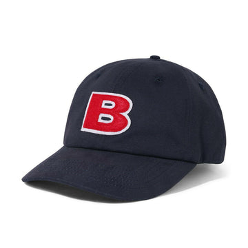 Butter Goods - B Logo 6 Panel Cap Navy.