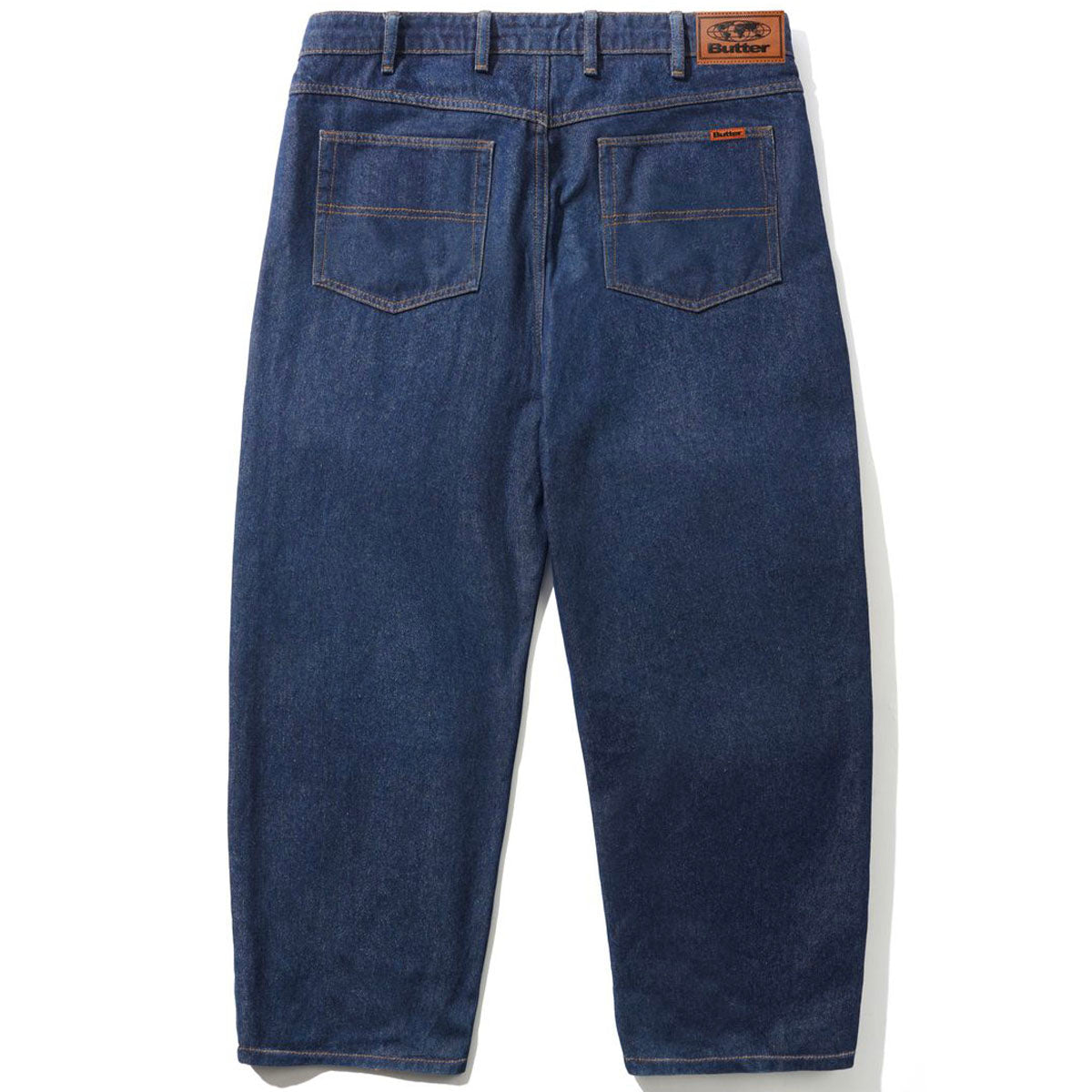 Butter Goods - Baggy Denim Jeans Dark Indigo.