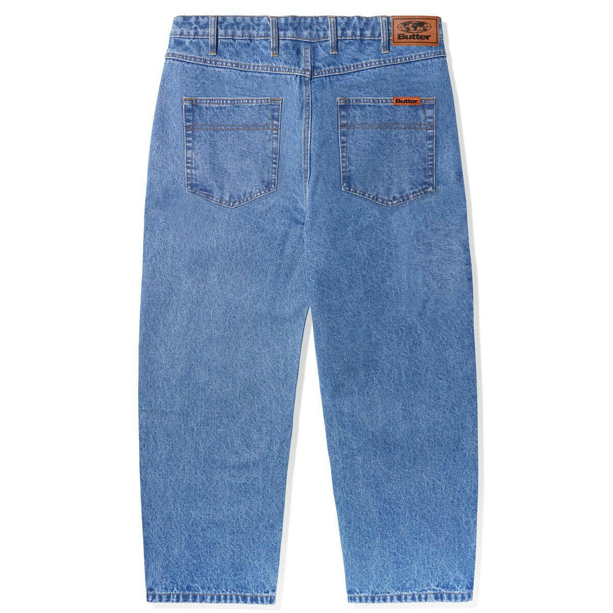 Butter Goods - Baggy Denim Jeans Washed Indigo.