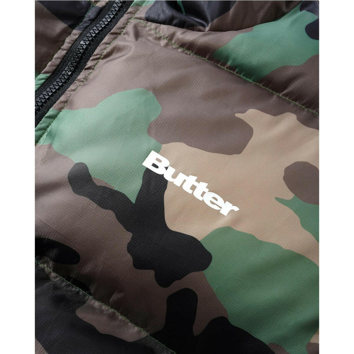 Butter Goods - Base Puffer Jacket Camo.