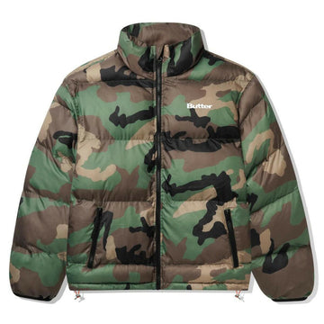 Butter Goods - Base Puffer Jacket Camo.