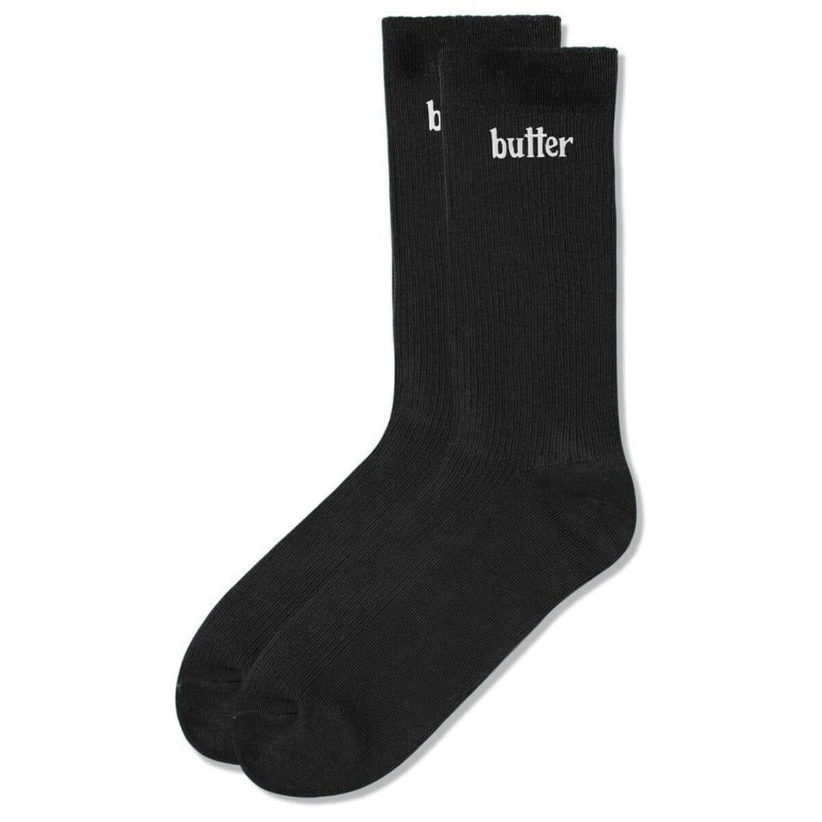 Butter Goods Basic Socks Black.