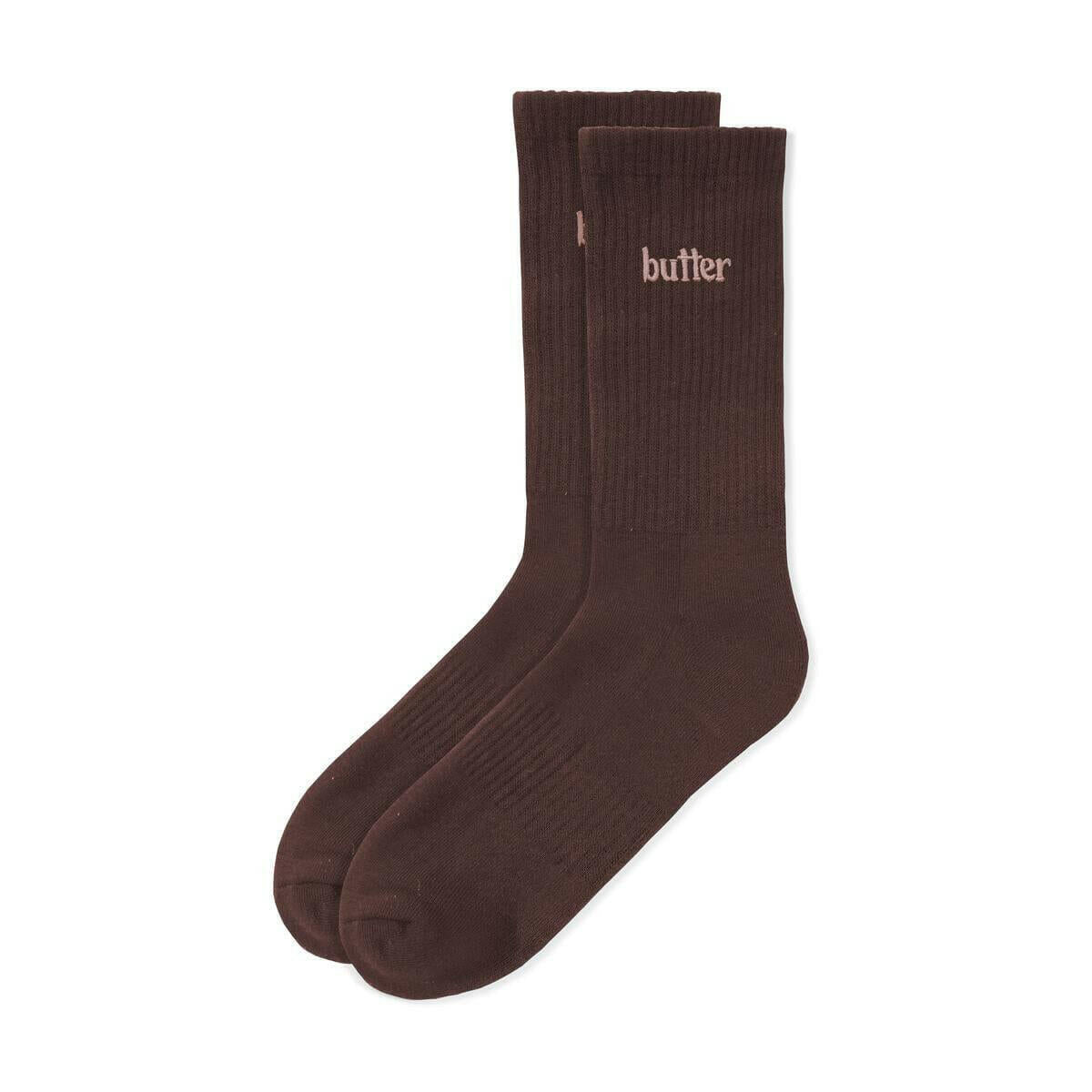 Butter Goods - Basic Socks Brown.