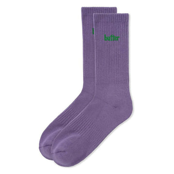 Butter Goods - Basic Socks Grape.