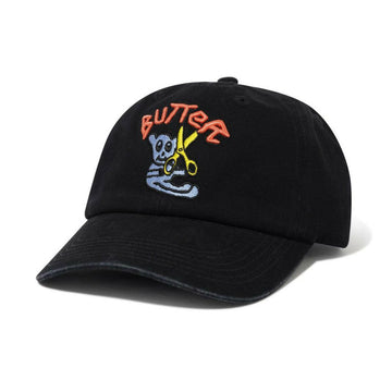 Butter Goods - Bear 6 Panel Cap Black.