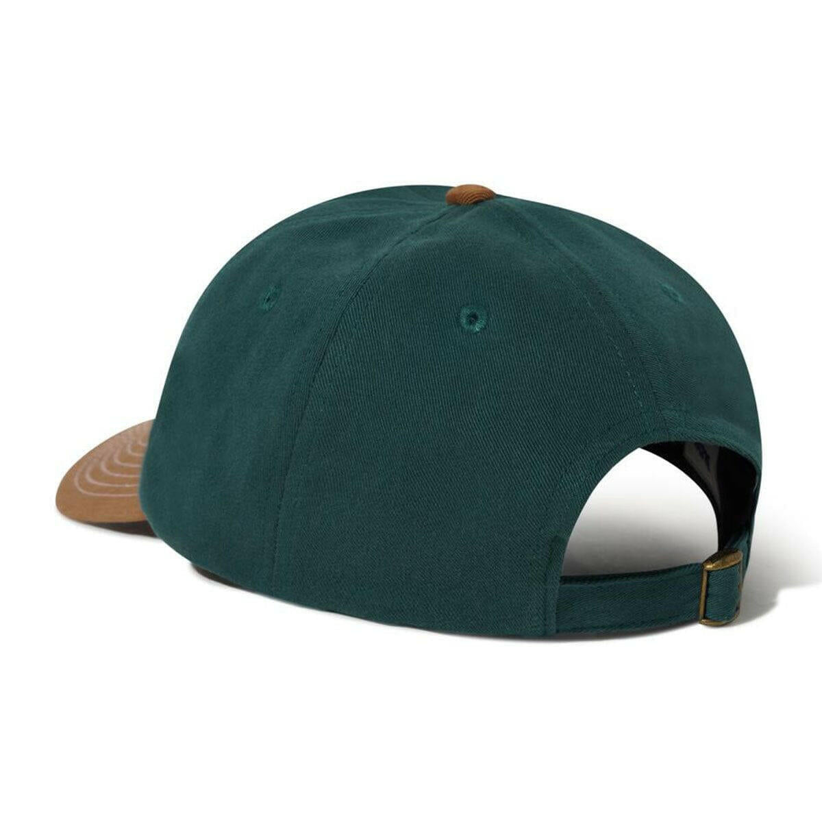 Butter Goods - Big Apple 6 Panel Cap Forest/Brown.