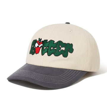 Butter Goods - Big Apple 6 Panel Cap Natural/Slate.