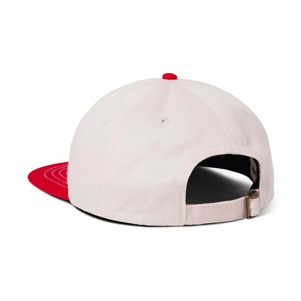 Butter Goods - Blues 6 Panel Cap Natural/Cherry.