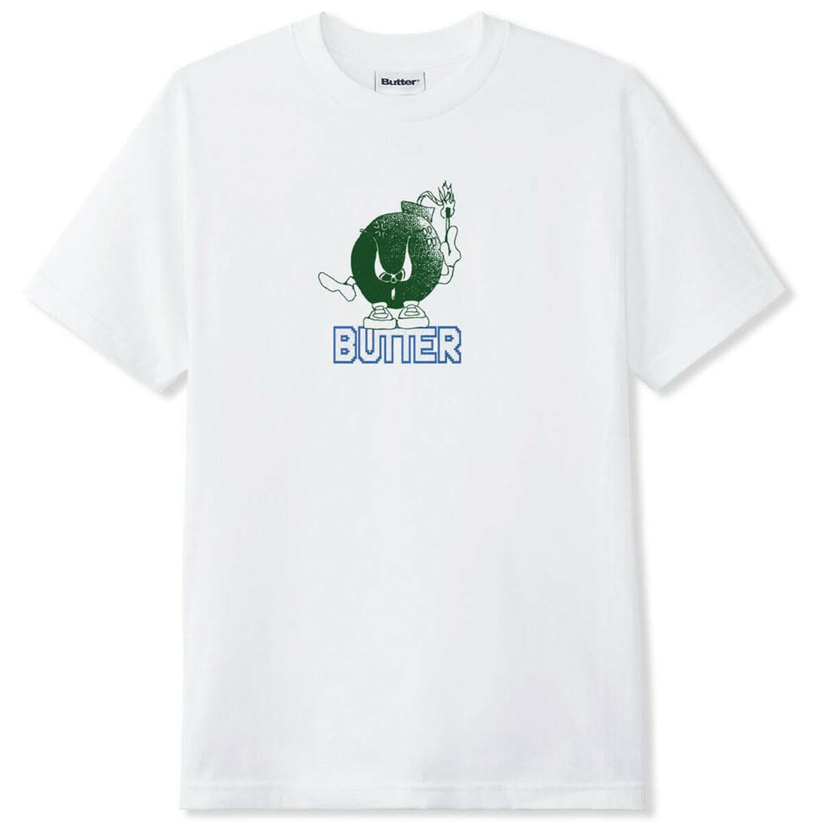Butter Goods - Bomb Tee White.