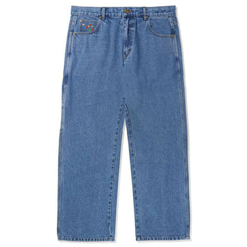 Butter Goods - Bouquet Denim Jeans Washed Indigo.
