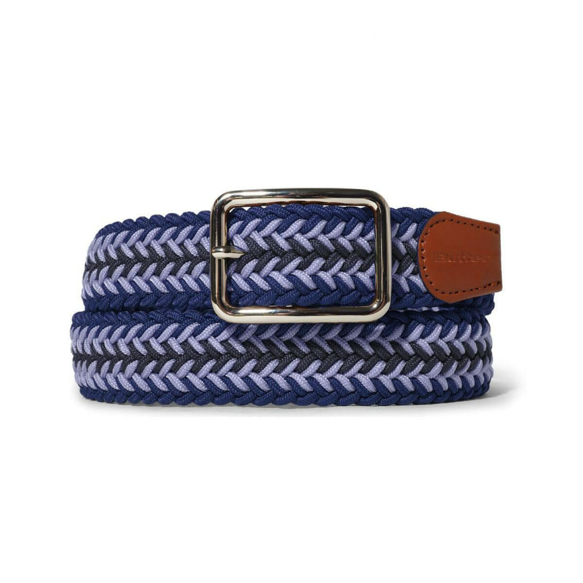Butter Goods - Braided Belt Navy.