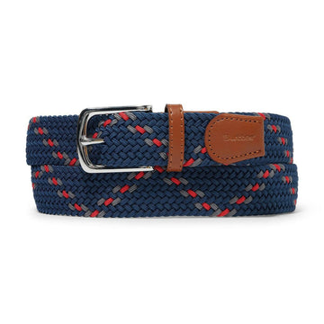 Butter Goods - Braided Belt Navy.