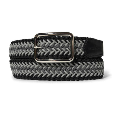 Butter Goods - Braided Belt Black.