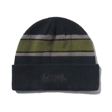 Butter Goods Break Beanie Black