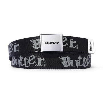 Butter Goods - Breakdown Woven Belt Black.