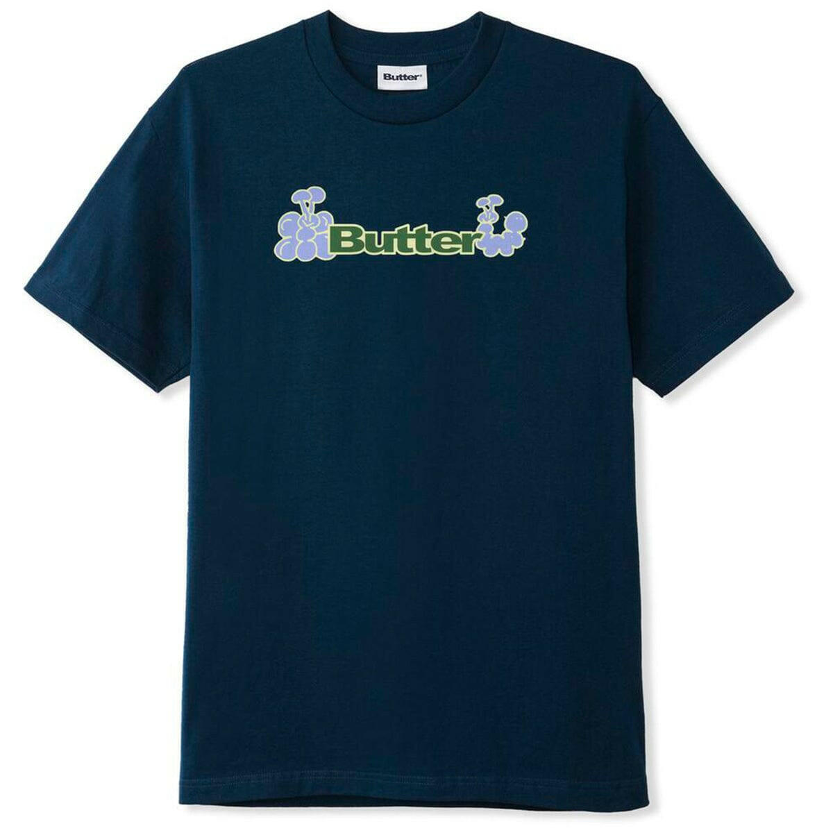 Butter Goods - Bugs Logo Tee Navy.
