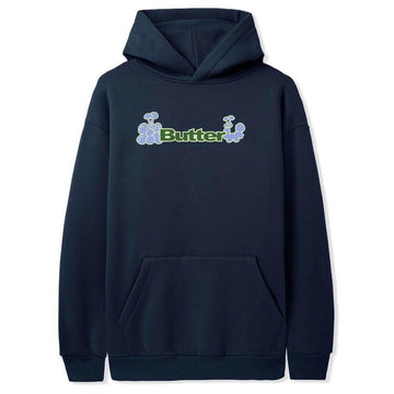 Butter Goods - Bugs Logo Hoodie Navy.
