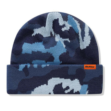 Butter Goods - Camo Cuff Beanie Marine Camo.