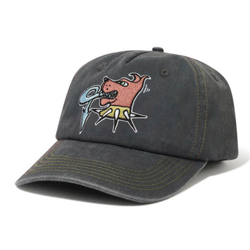 Butter Goods - Canine 5 Panel Cap Washed Black.