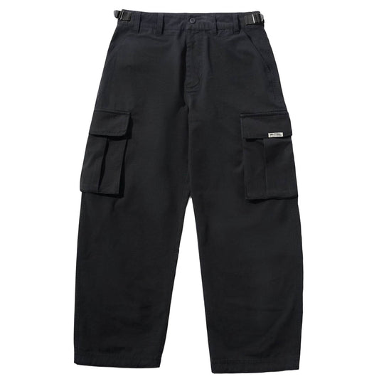 Butter Goods Cargo Pants Washed Black Front