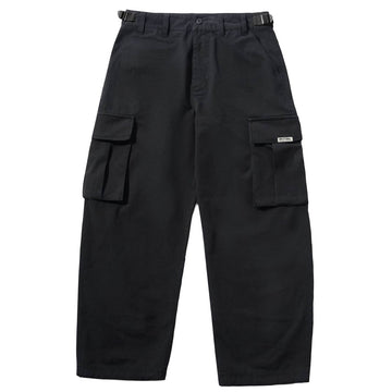 Butter Goods Cargo Pants Washed Black Front