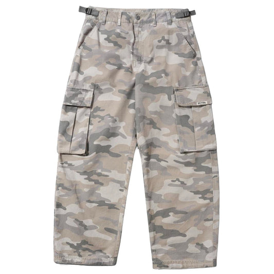 Butter Goods Cargo Pants Snow Camo Front