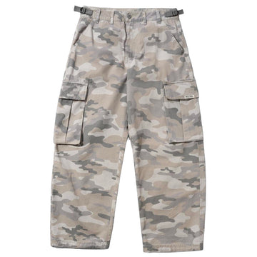 Butter Goods Cargo Pants Snow Camo Front