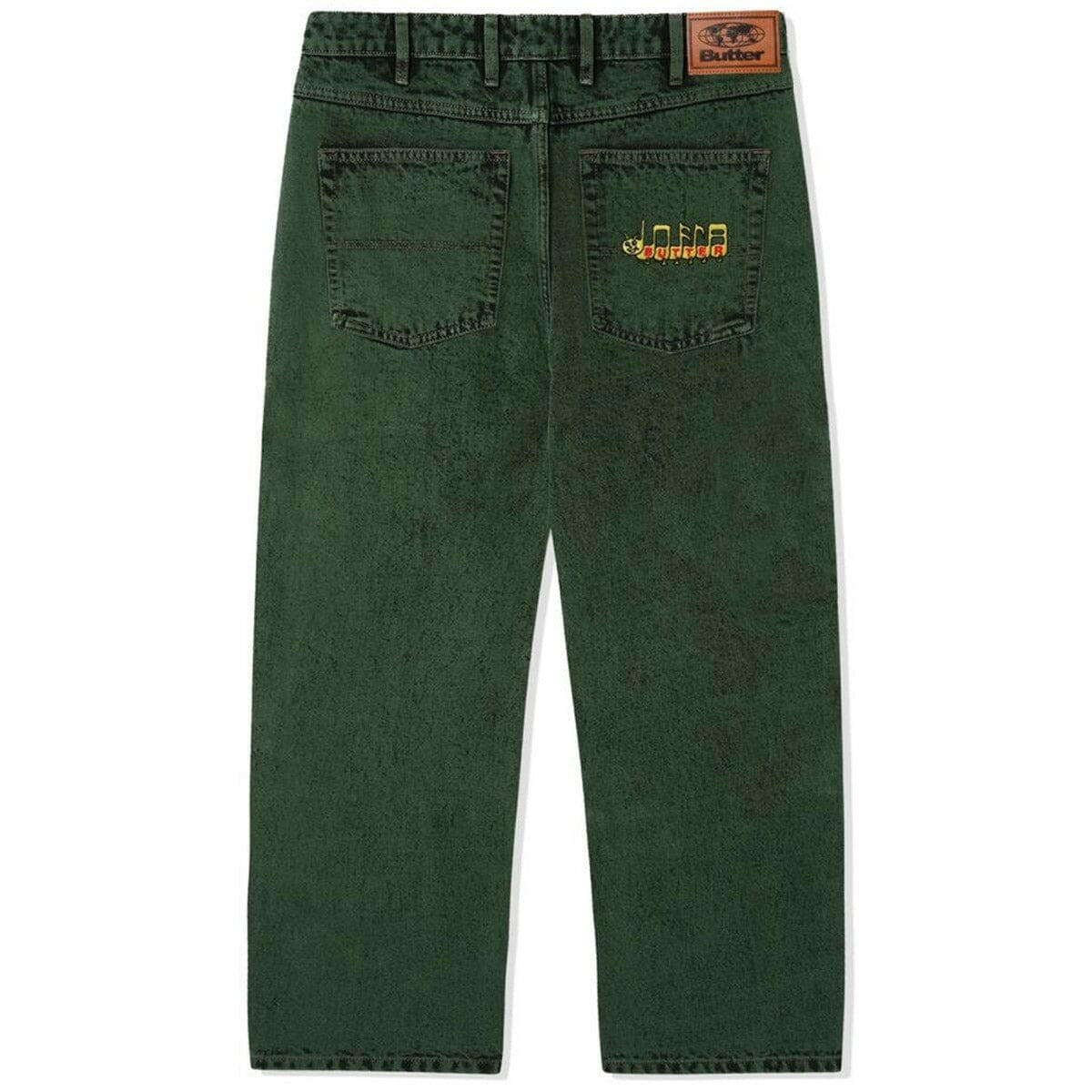 Butter Goods - Caterpillar Denim Jeans Army Wash.