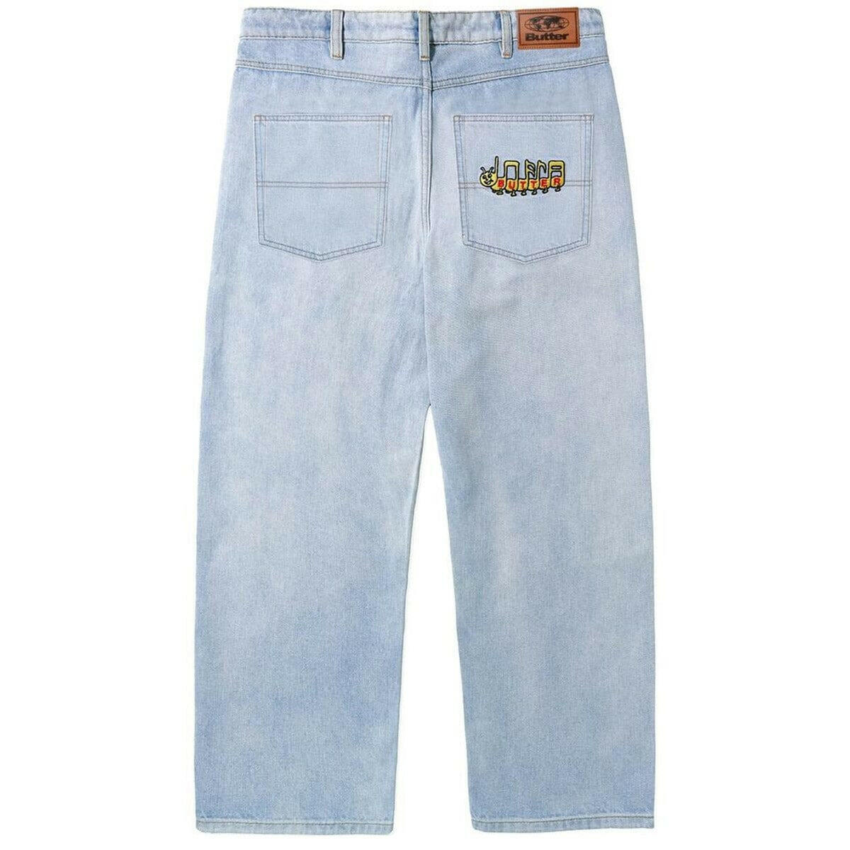 Butter Goods - Caterpillar Denim Jeans Light Blue.