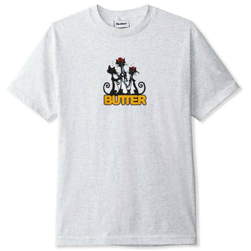 Butter Goods - Cats Tee Ash.
