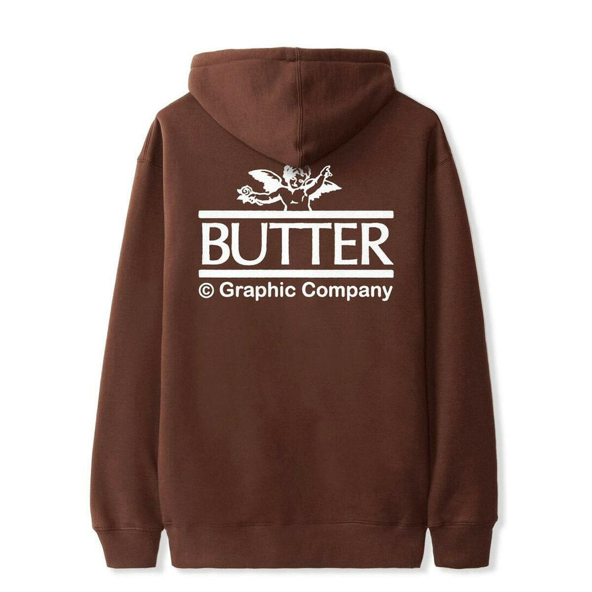 Butter Goods - Cherub Hoodie Chocolate.