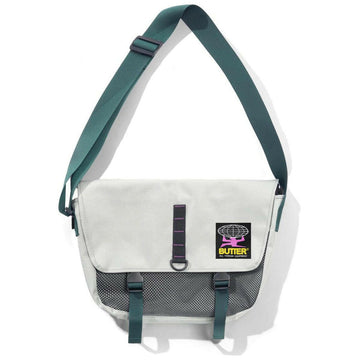 Butter Goods - Commute Side Bag Grey/Dark Teal.