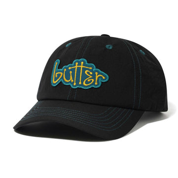 Butter Goods - Connection 6 Panel Cap Black.