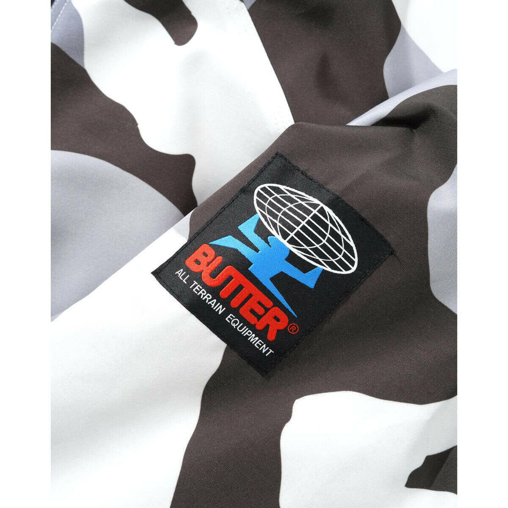 Butter Goods Contrast Alpine Anorak Jacket Snow Camo OCD Skate Shop