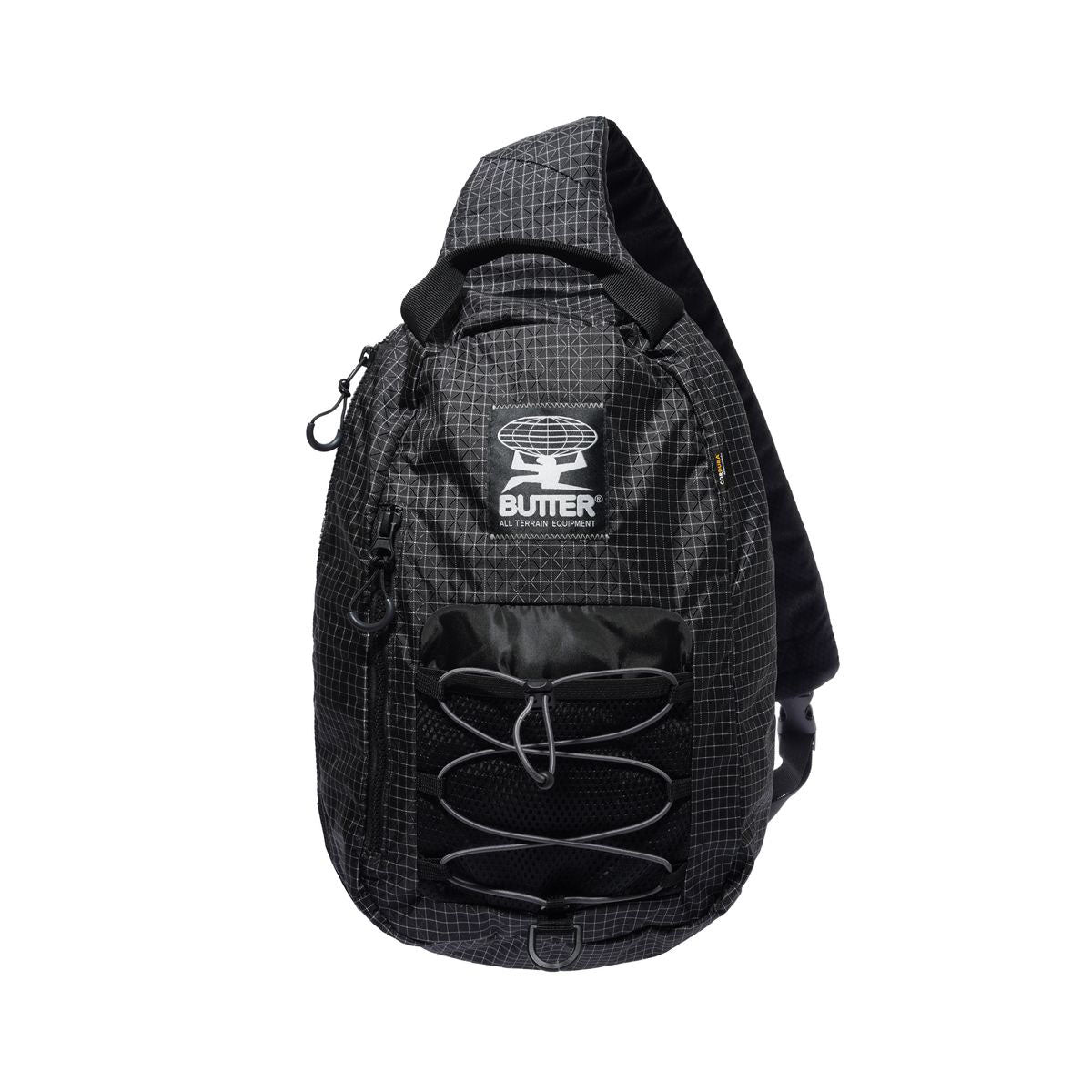 Butter Goods Cordura Express Shoulder Bag Black.