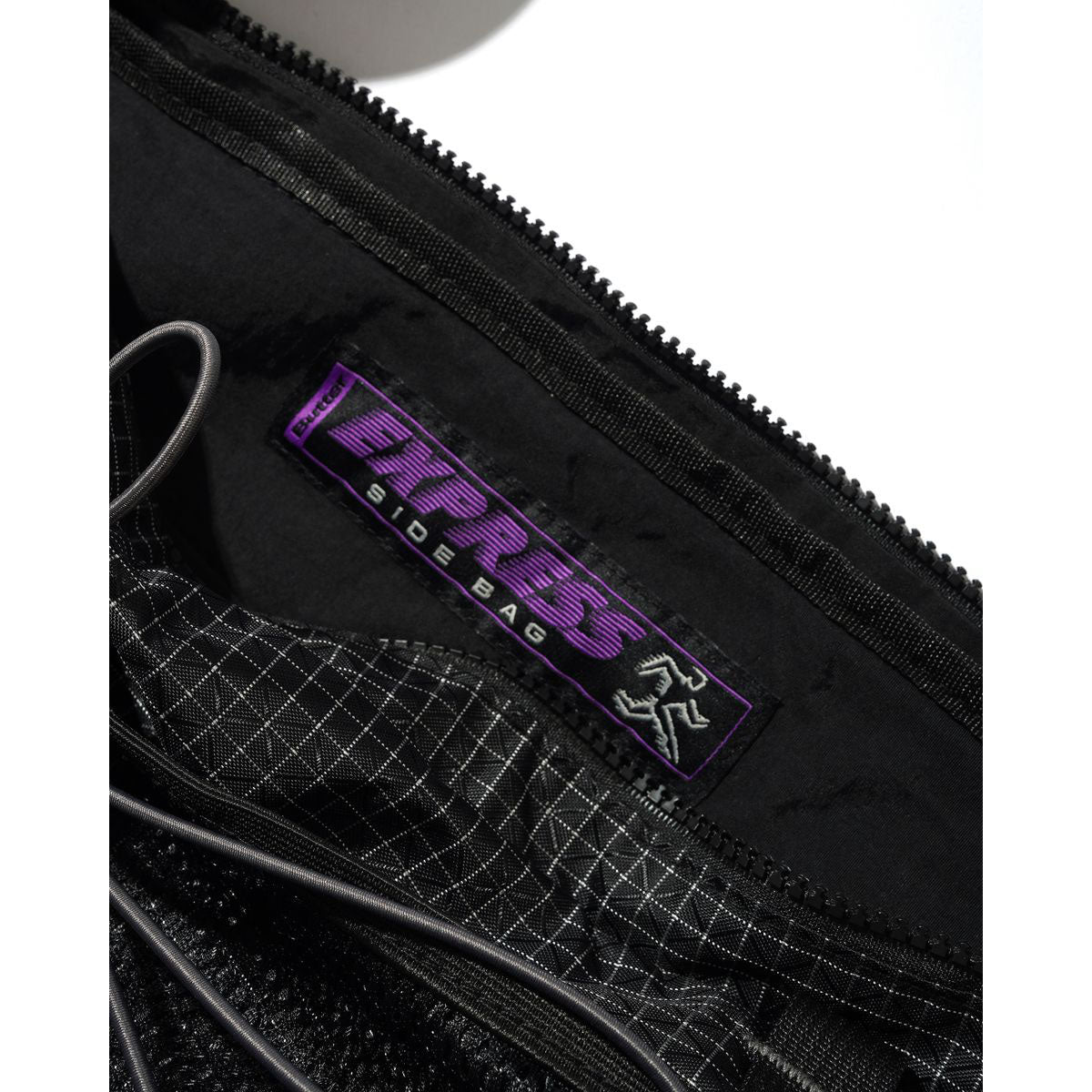 Butter Goods Cordura Express Side Bag Black Detail