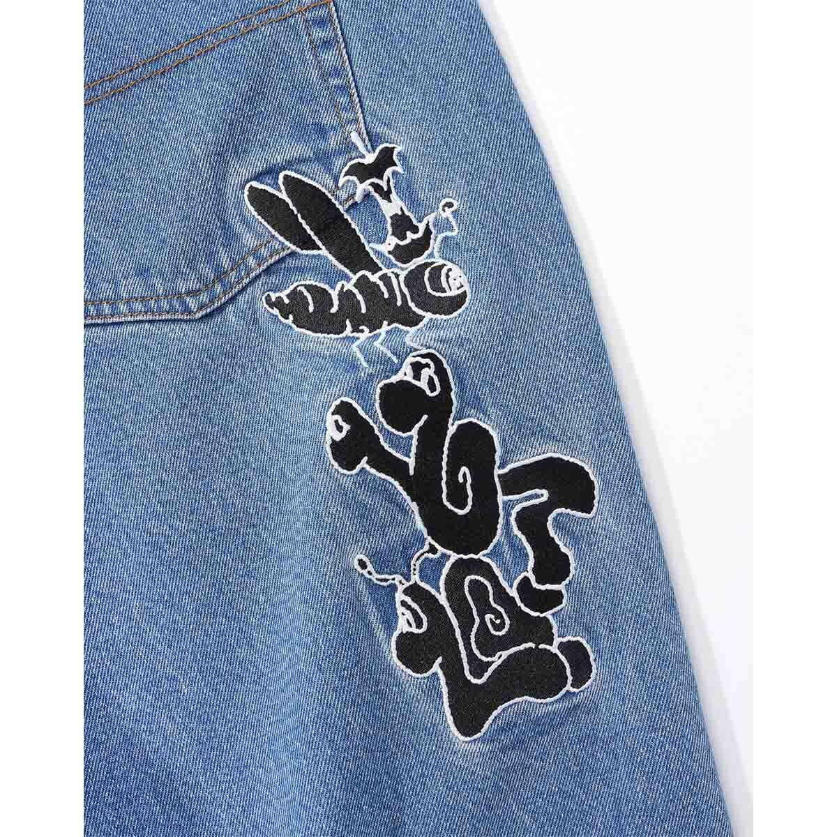 Butter Goods - Critter Denim Jeans Washed Indigo.